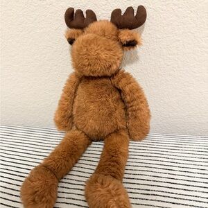 Jellycat Tan and Brown Moose Plush